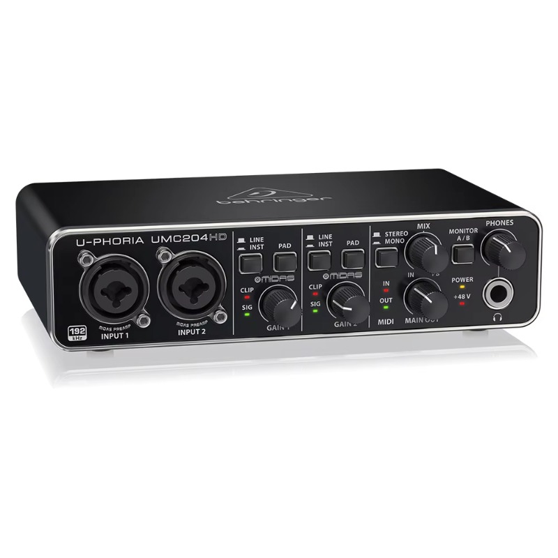Audio Music Interface - واجهة صوتية USB 2.0 من Behringer