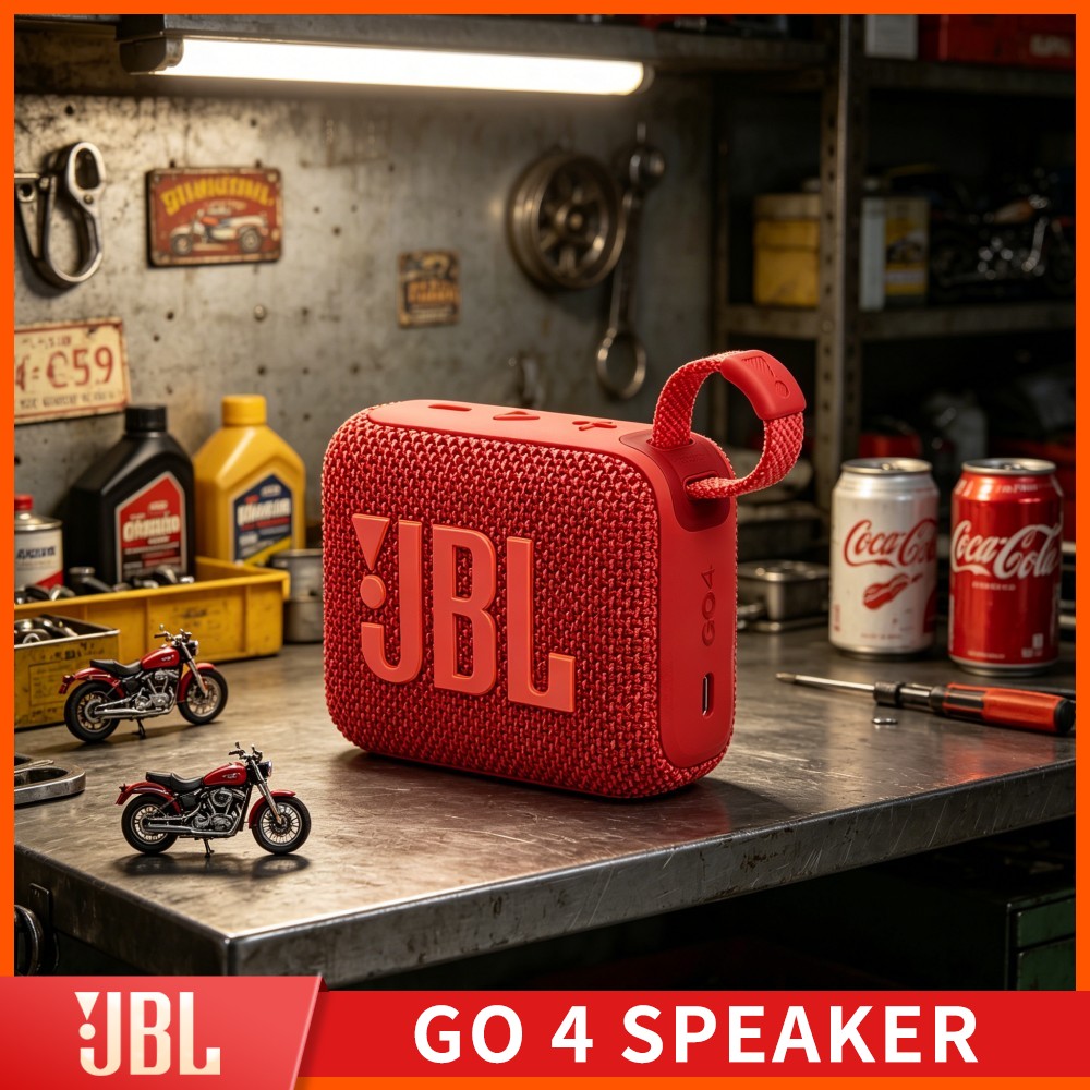 Jbl Speaker Go 4 - مكبر صوت لاسلكي JBL GO4 بلون