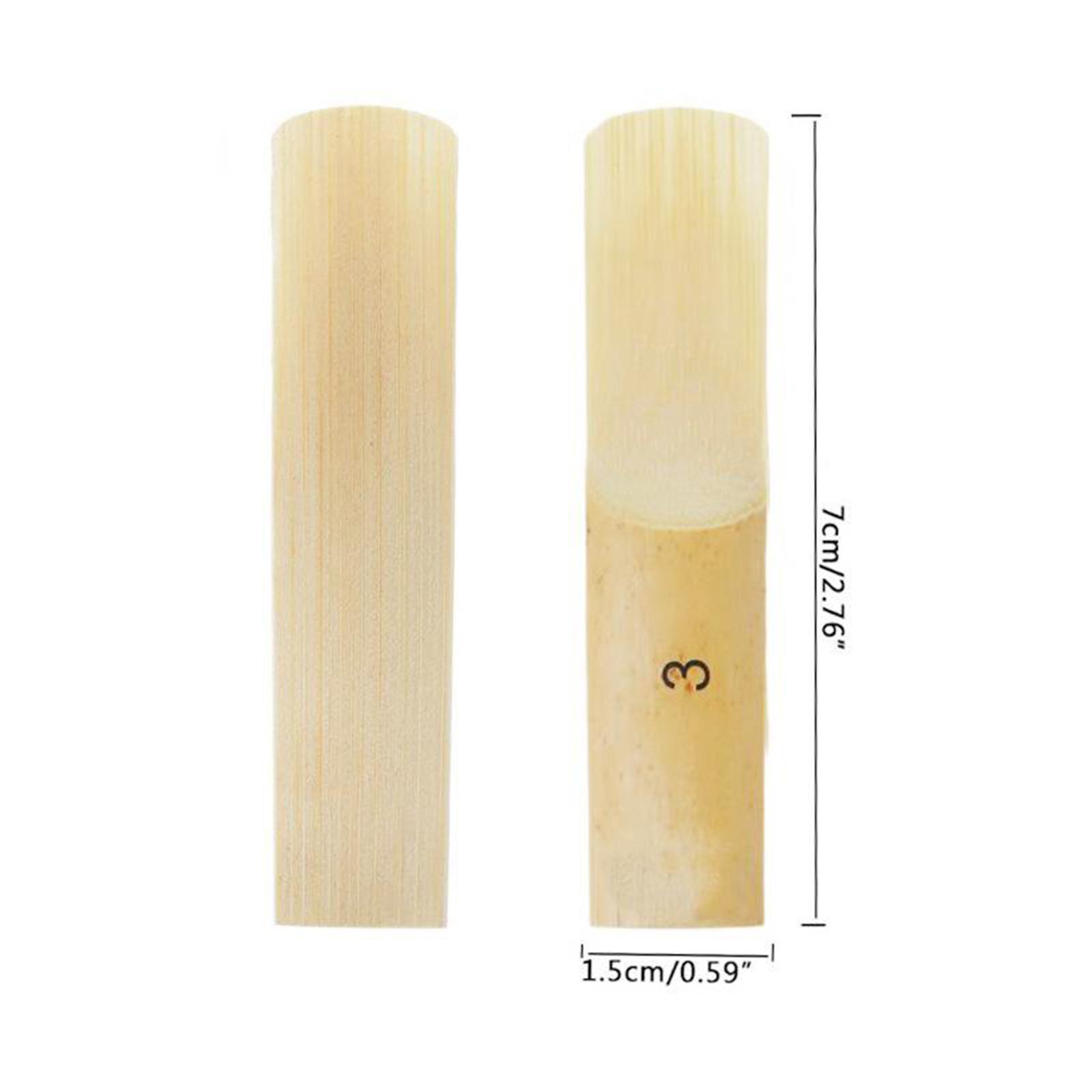 Saxophone Reed Pack - 10 قطع/عبوة من صفائح القصبة التقليدية