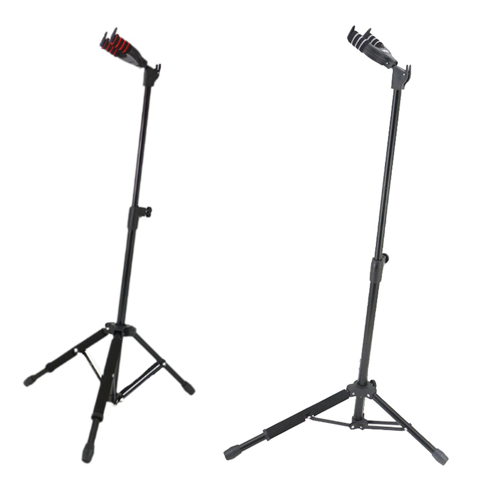 Music Stand Folding - حامل حامل جيتار دعم عمودي مع
