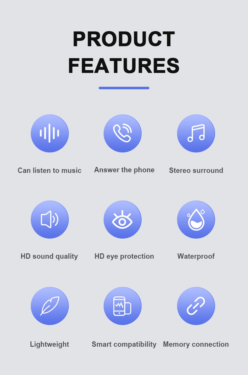 نظارات صوتية ذكية جديدة لعام 2 - مراجعة Audio With Music Ai وسعره