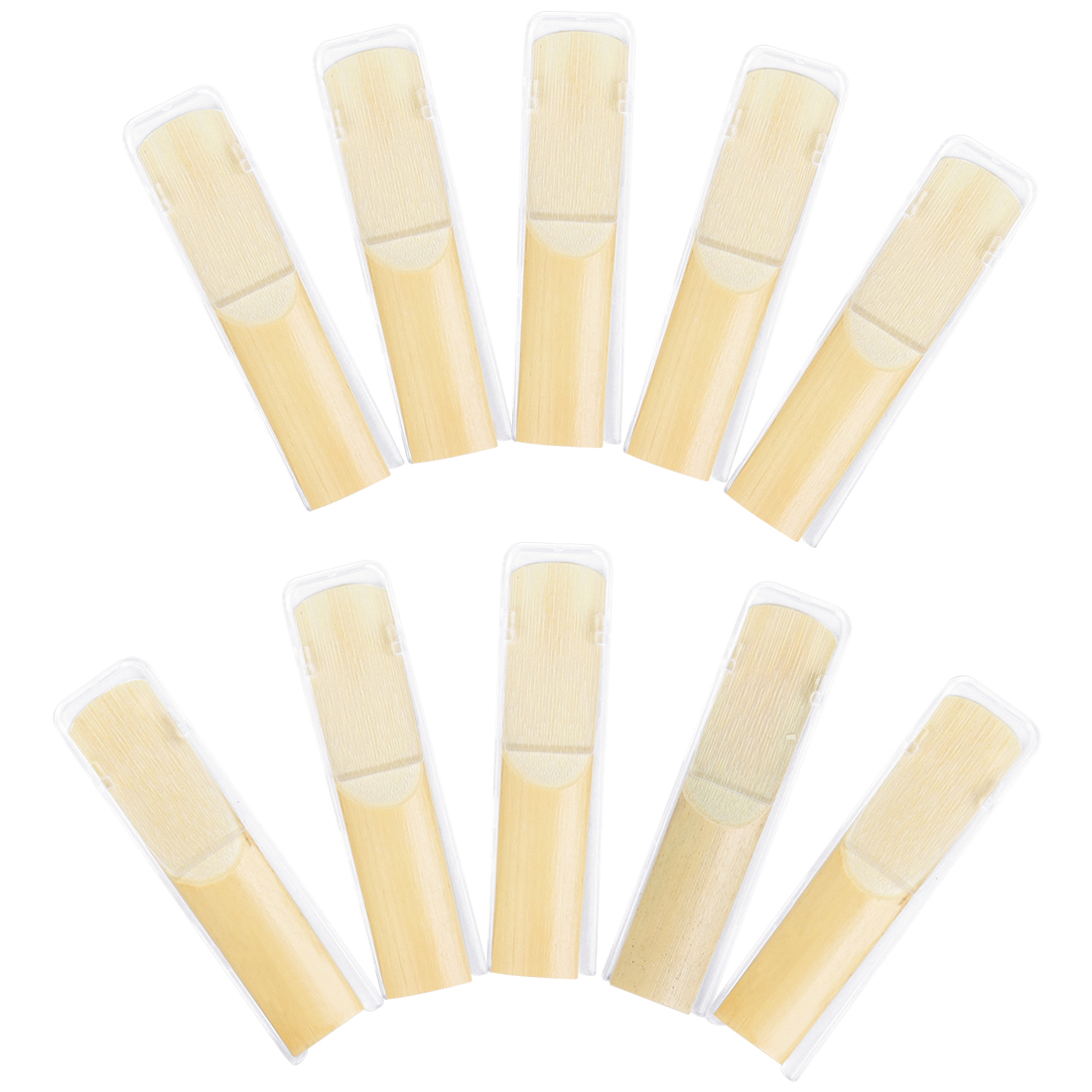 10 قطع من شرائح الساكسفون الأل - مراجعة Saxophone Reed Pack وسعره