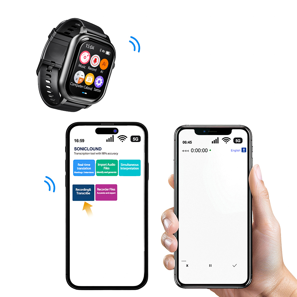 Vandlion V82 AI صوت المنشط مسج - مراجعة Audio With Music Ai وسعره