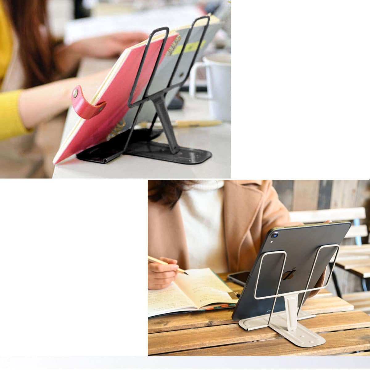حامل قراءة معدني بسيط، حامل قر - مراجعة Music Stand Folding وسعره