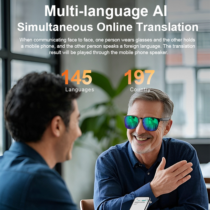 نظارات ذكية بتقنية البلوتوث مع - مراجعة Audio With Music Ai وسعره