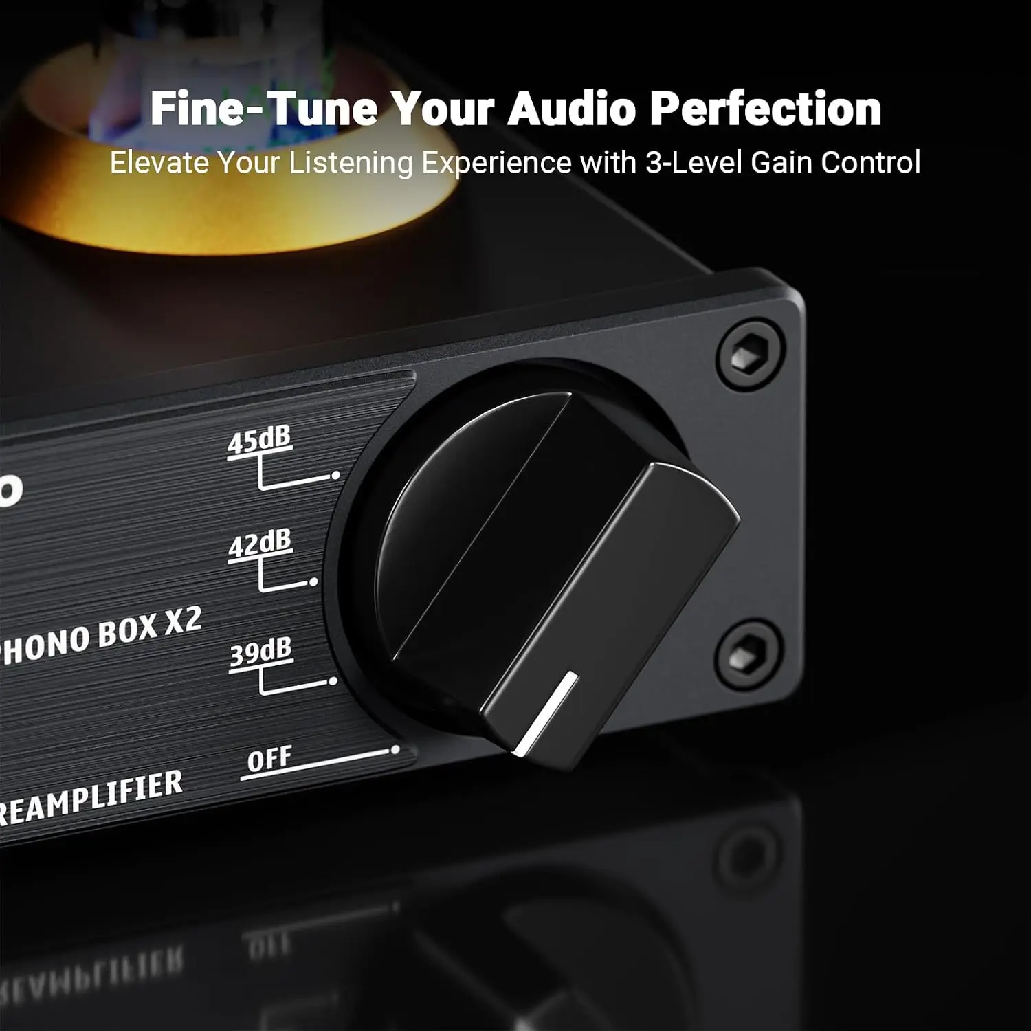 Box X2 Phono Preamp، مضخم صوت  - مراجعة Audio Music Youtube وسعره