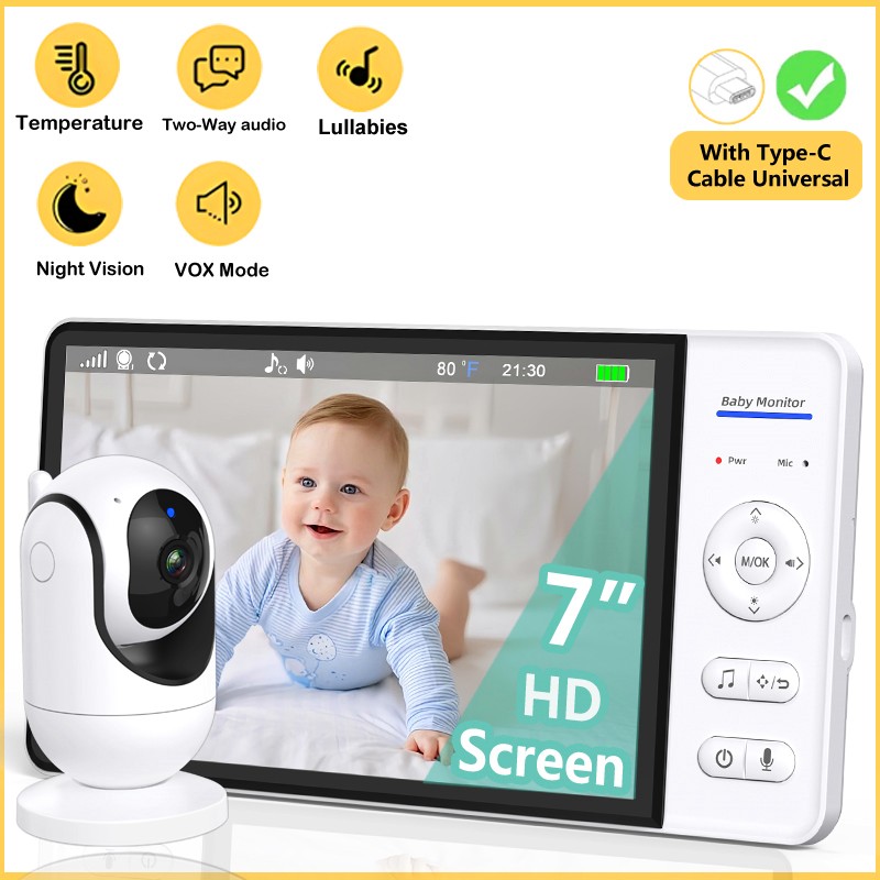 لا واي فاي 7 بوصة مراقبة الطفل - مراجعة Audio Music Kids وسعره