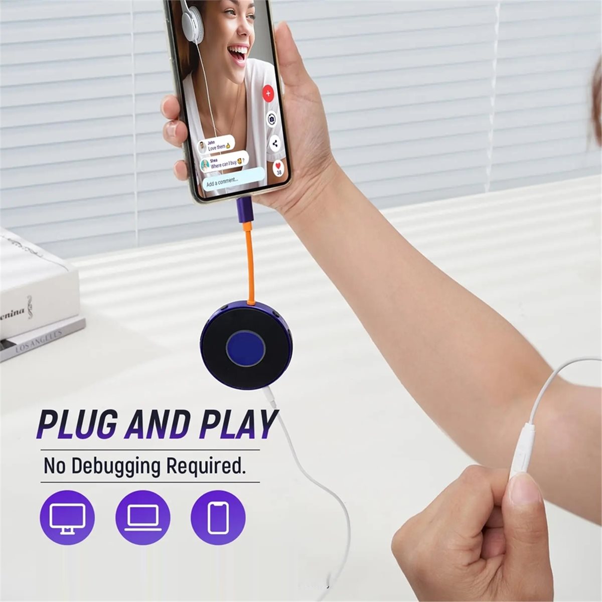 محول صوت A10I Live Dock A10 مع - مراجعة Audio Music Interface وسعره