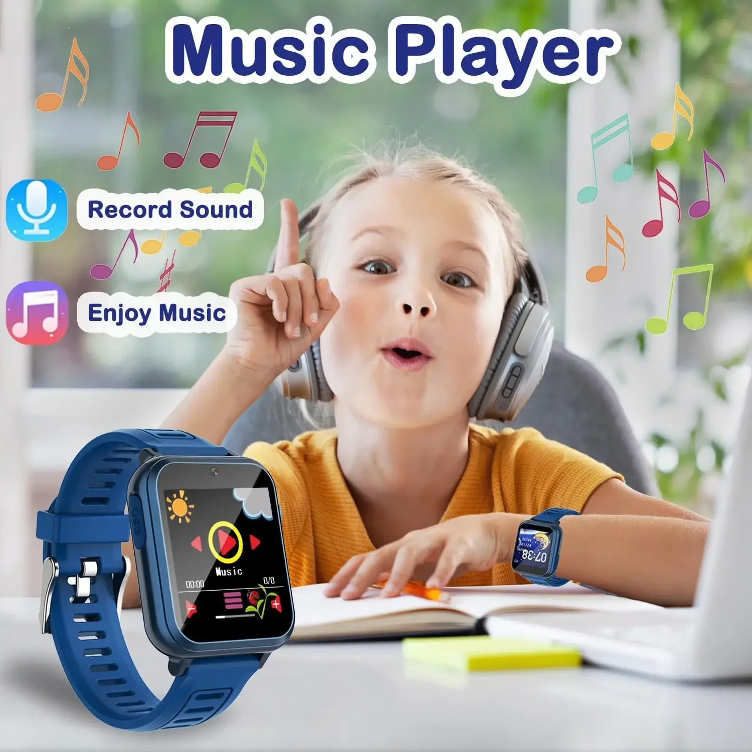 ساعة يد للأطفال 24 لعبة ساعة ذ - مراجعة Audio Music Kids وسعره