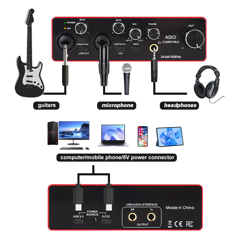 بطاقة صوت NXG MD22 المحمولة مب - مراجعة Audio Music Cutting وسعره
