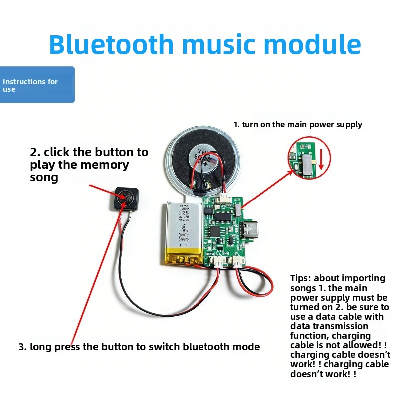 وحدة صوت لاسلكية قابلة لإعادة  - مراجعة Audio Music For Download وسعره