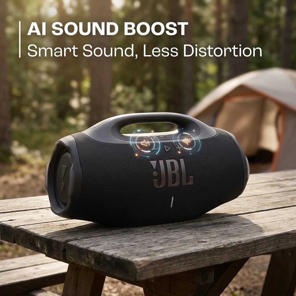 مكبر صوت لاسلكي كبير JBL BOOMB - مراجعة Jbl Speaker Go 4 وسعره